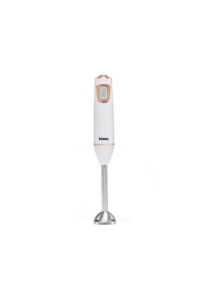 Tank Hand Blender With Chopper, 600ml, 600 Watt, White Rose Gold - CM-6003-1 - Image 2